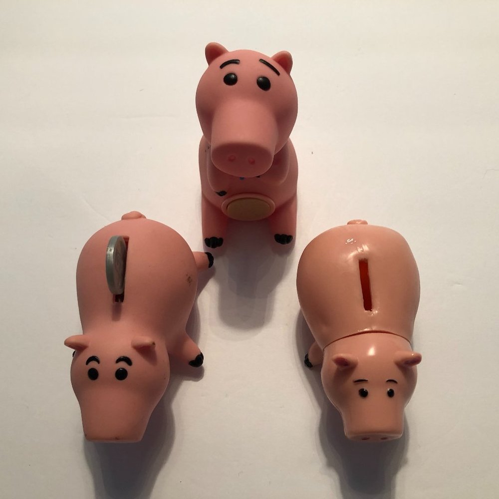 Toy Story Lot  of Three Hamm the Pig